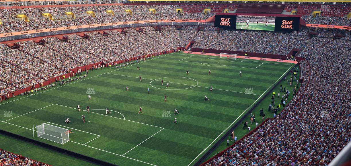 Northwest Stadium - Section Loge Suite East 397 Seat View