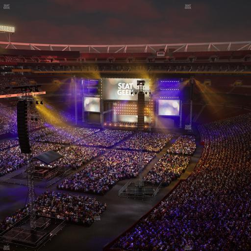 Northwest Stadium - Section Loge Suite East 398 Seat View