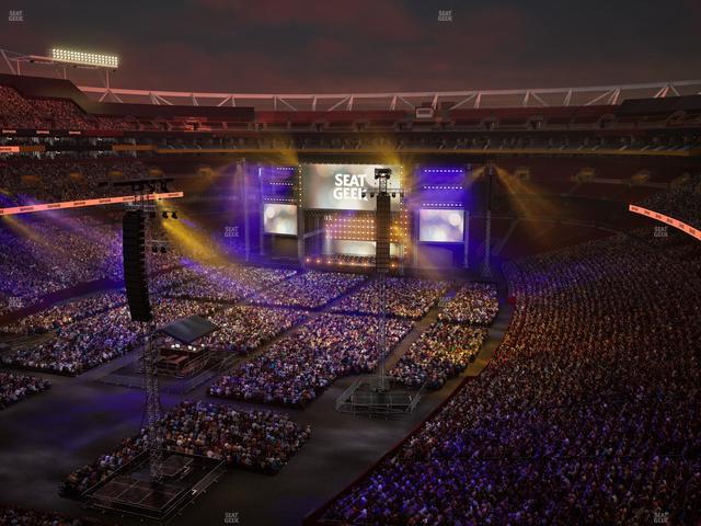 Northwest Stadium - Section Loge Suite East 398 Seat View