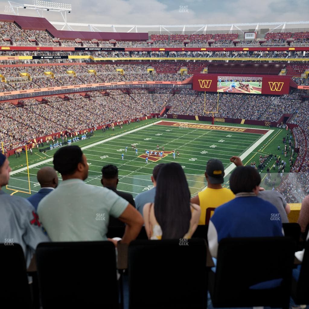 Northwest Stadium - Section Loge Suite East 398 Seat View