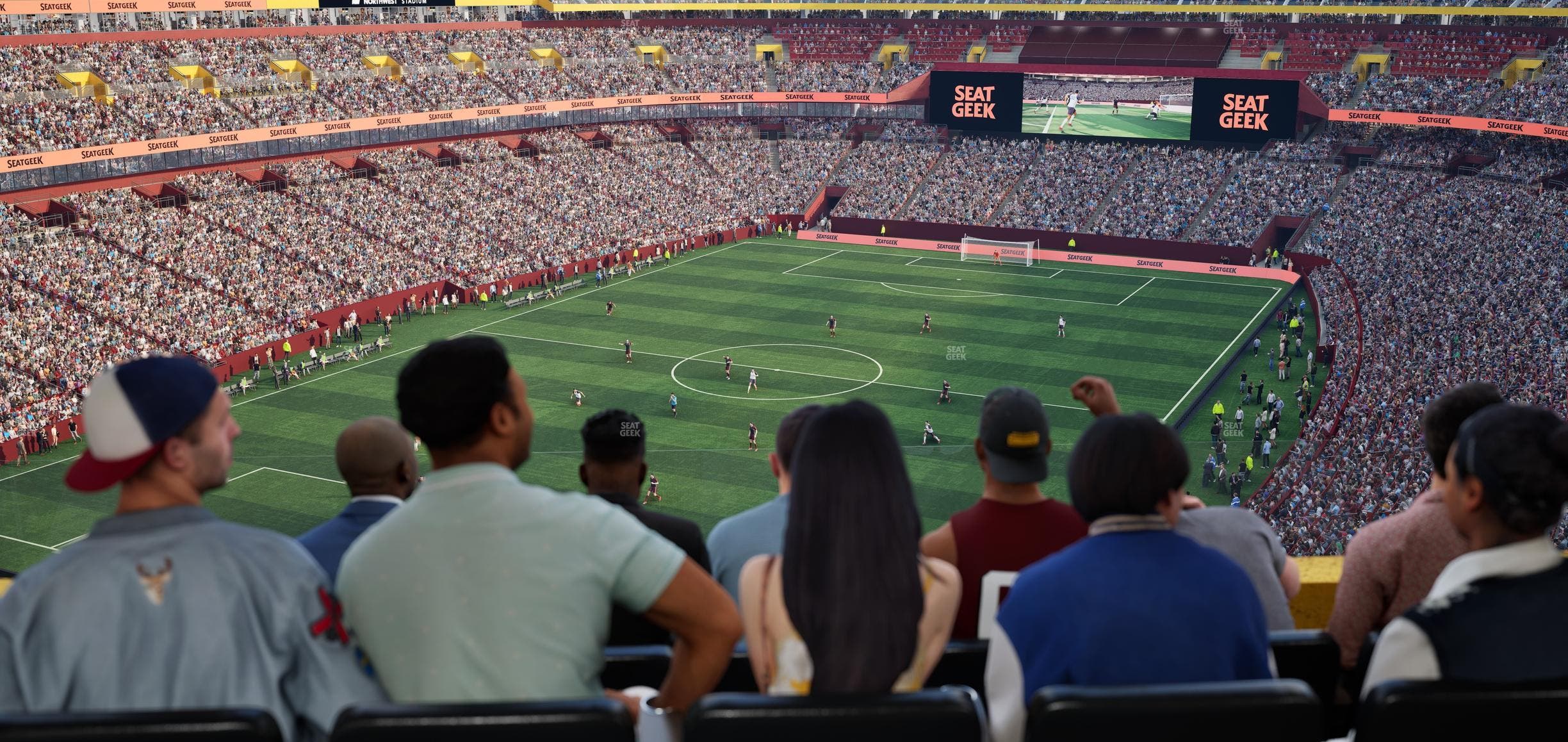 Northwest Stadium - Section Loge Suite East 398 Seat View