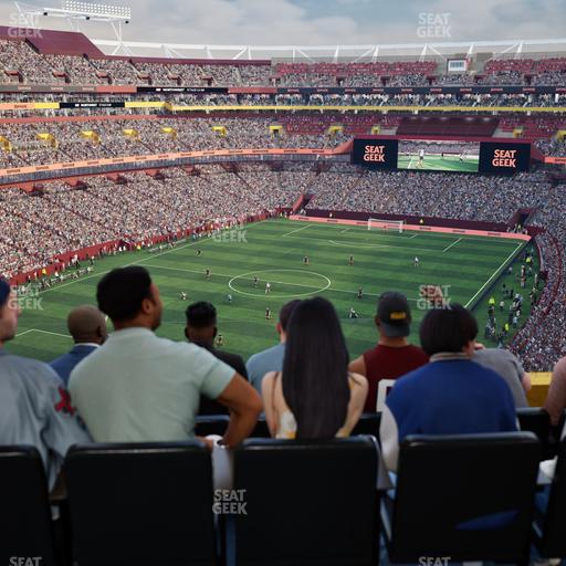 Northwest Stadium - Section Loge Suite East 398 Seat View