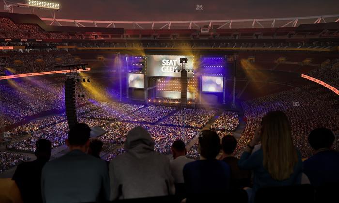 Northwest Stadium - Section Loge Suite East 398 Seat View