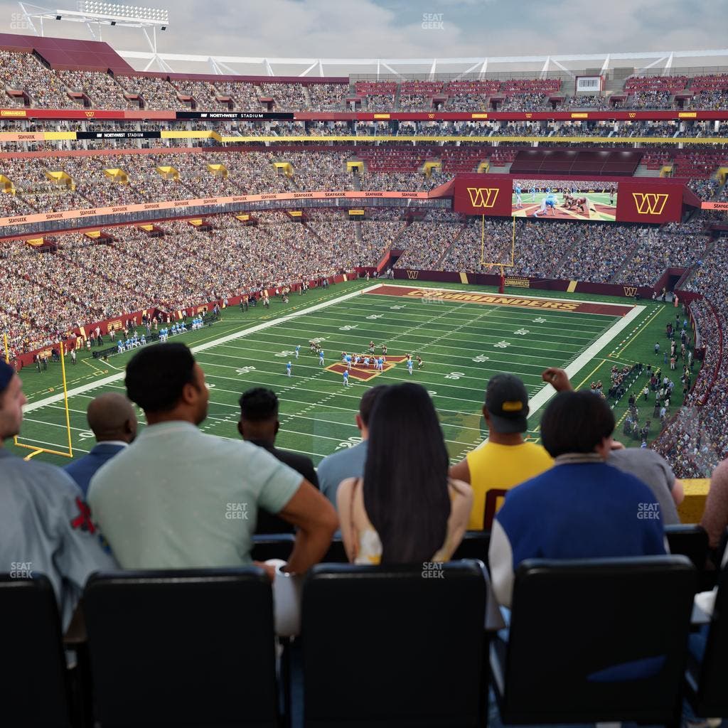 Northwest Stadium - Section Loge Suite East 398 Seat View