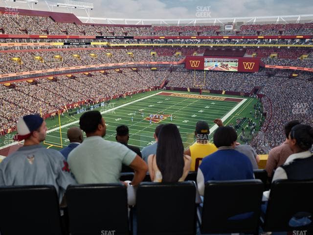 Northwest Stadium - Section Loge Suite East 398 Seat View