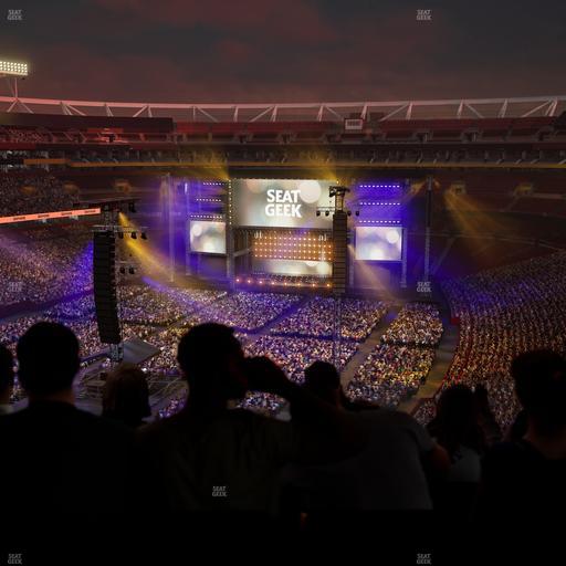 Northwest Stadium - Section Loge Suite East 399 Seat View