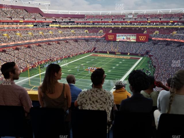 Northwest Stadium - Section Loge Suite East 399 Seat View