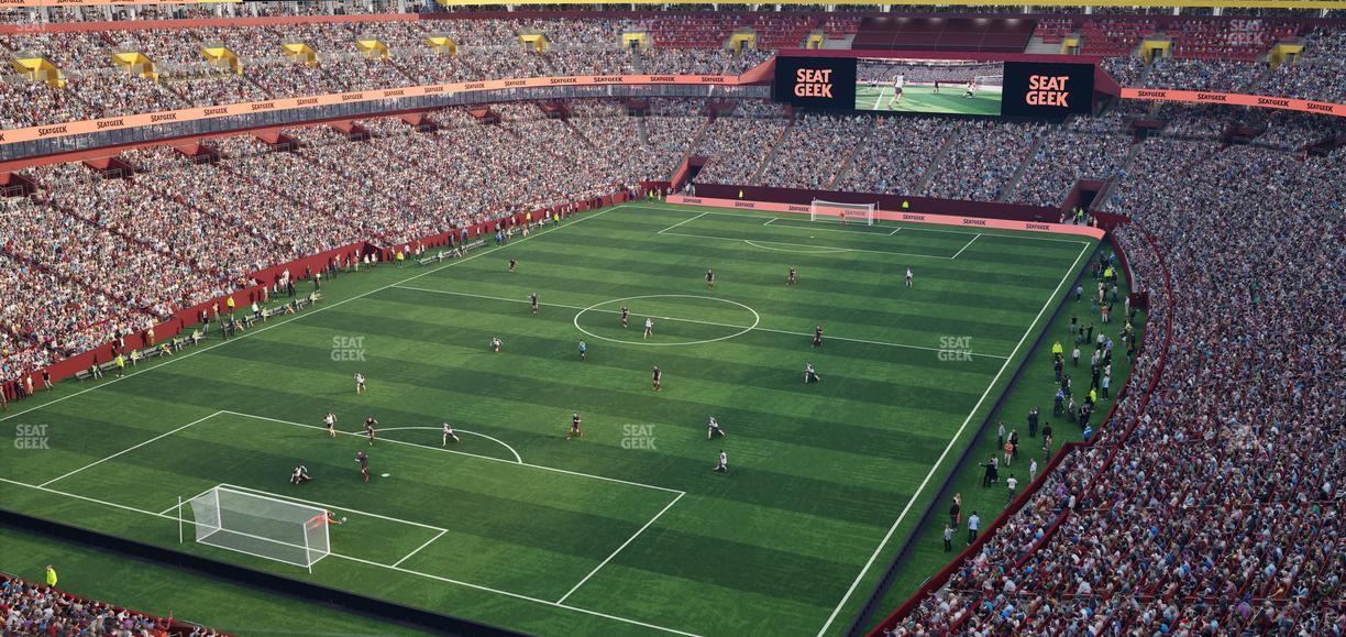 Northwest Stadium - Section Loge Suite East 399 Seat View