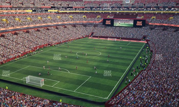 Northwest Stadium - Section Loge Suite East 399 Seat View