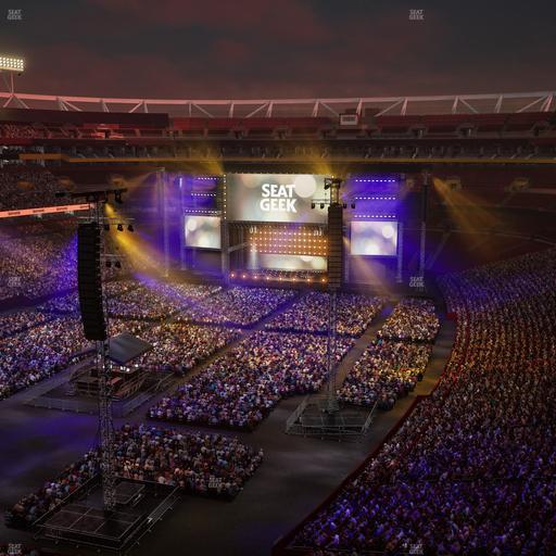 Northwest Stadium - Section Loge Suite East 399 Seat View