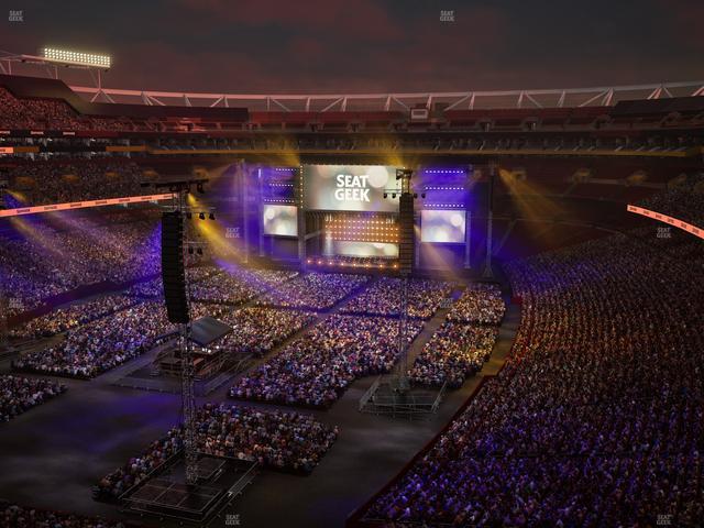 Northwest Stadium - Section Loge Suite East 399 Seat View