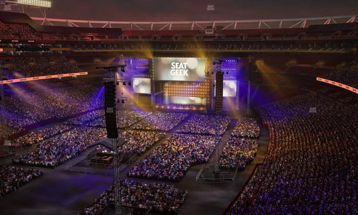 Northwest Stadium - Section Loge Suite East 400 Seat View