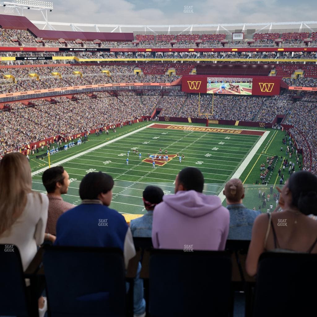 Northwest Stadium - Section Loge Suite East 400 Seat View