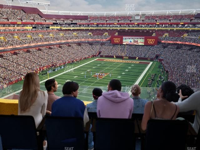 Northwest Stadium - Section Loge Suite East 400 Seat View