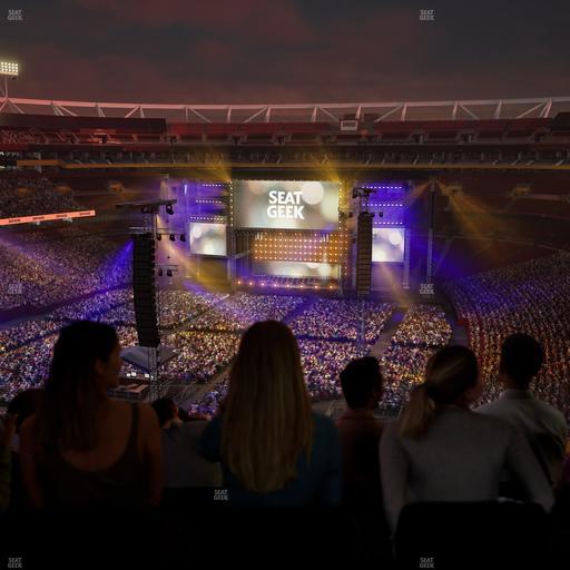 Northwest Stadium - Section Loge Suite East 400 Seat View