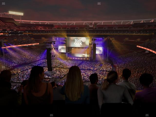 Northwest Stadium - Section Loge Suite East 400 Seat View