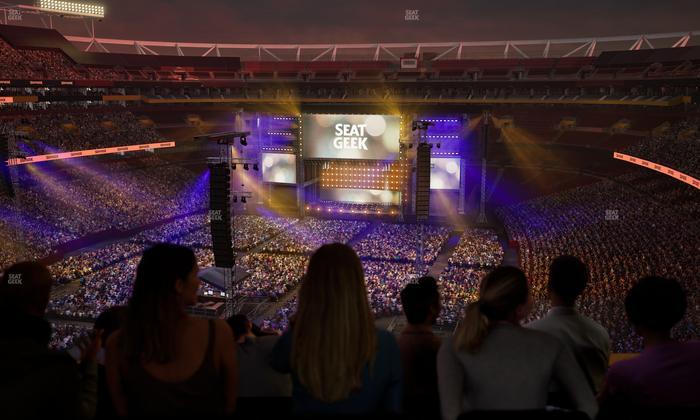 Northwest Stadium - Section Loge Suite East 400 Seat View