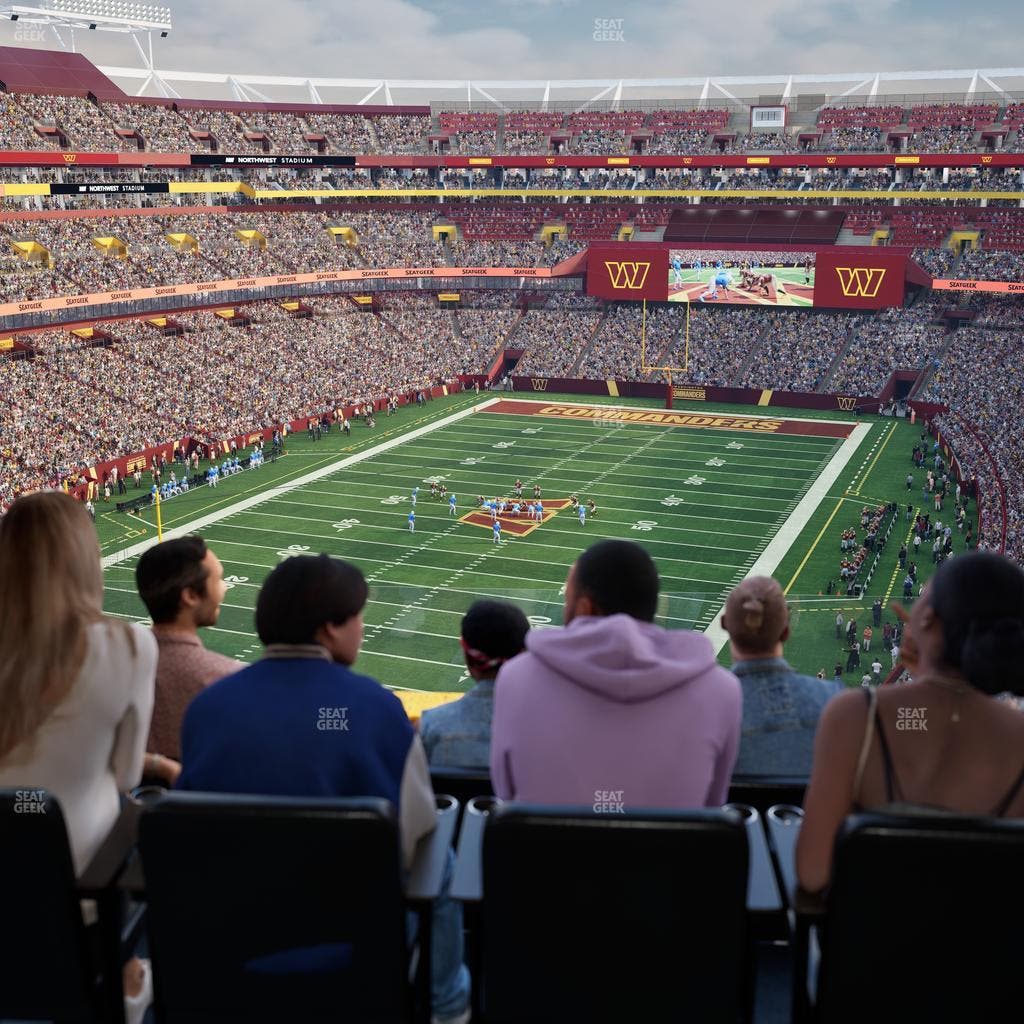 Northwest Stadium - Section Loge Suite East 400 Seat View