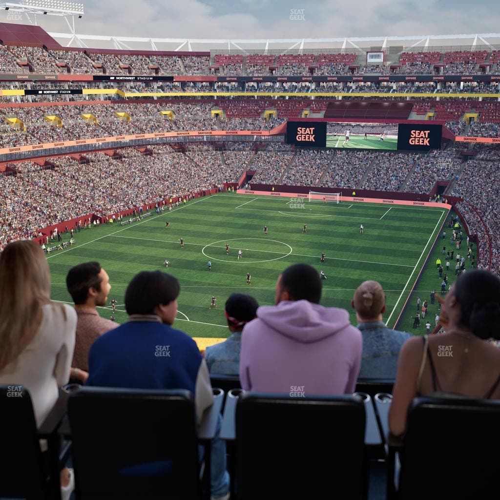 Northwest Stadium - Section Loge Suite East 400 Seat View
