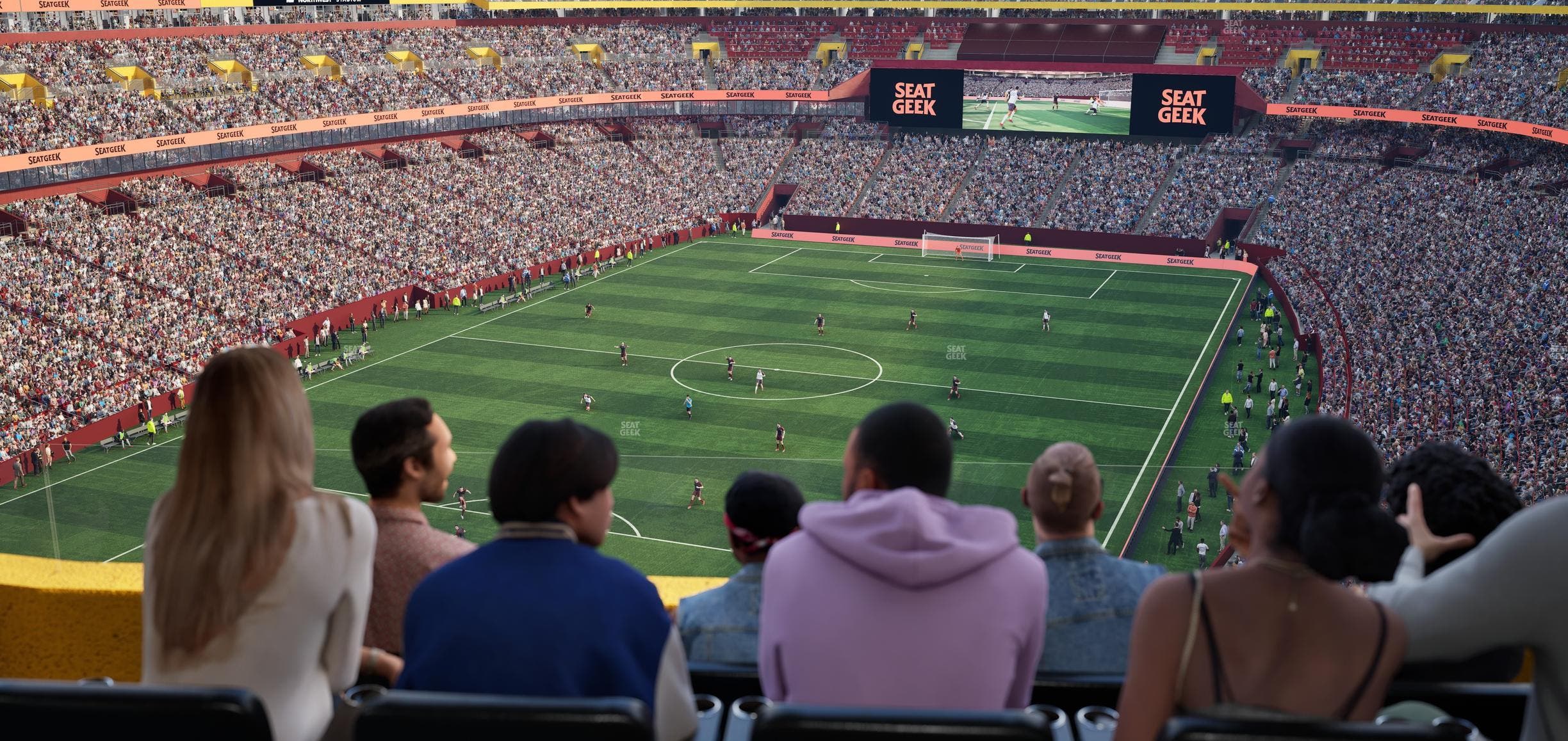 Northwest Stadium - Section Loge Suite East 400 Seat View