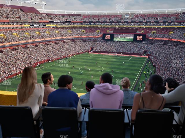 Northwest Stadium - Section Loge Suite East 400 Seat View Northwest Stadium - Section Loge Suite East 400 Seat View