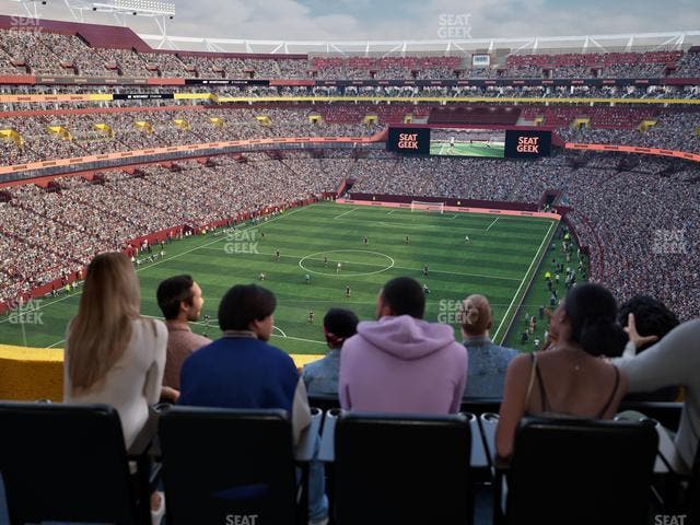 Northwest Stadium - Section Loge Suite East 400 Seat View