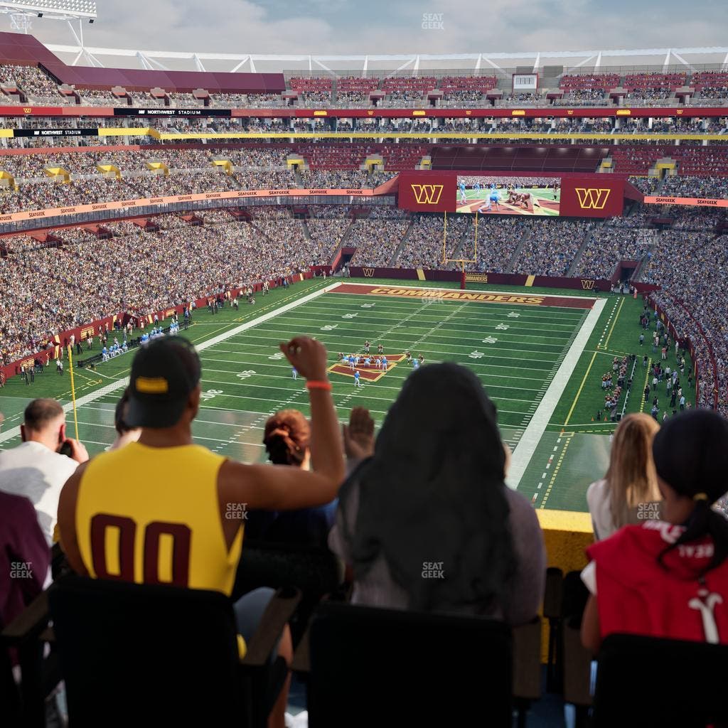 Northwest Stadium - Section Loge Suite East 401 Seat View