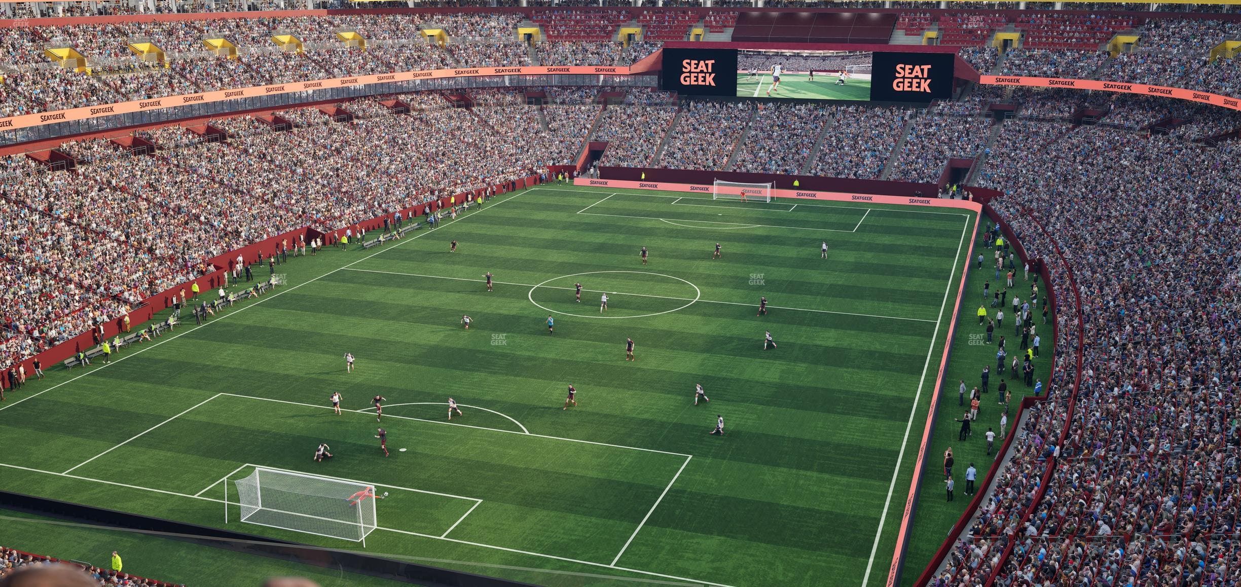 Northwest Stadium - Section Loge Suite East 401 Seat View