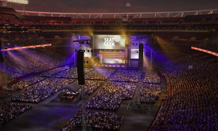 Northwest Stadium - Section Loge Suite East 401 Seat View