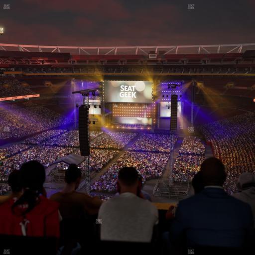 Northwest Stadium - Section Loge Suite East 401 Seat View