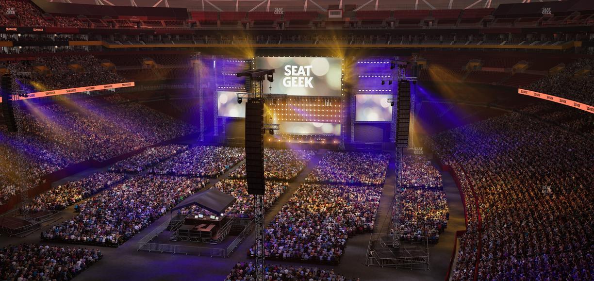 Northwest Stadium - Section Loge Suite East 402 Seat View