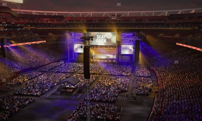 Northwest Stadium - Section Loge Suite East 402 Seat View