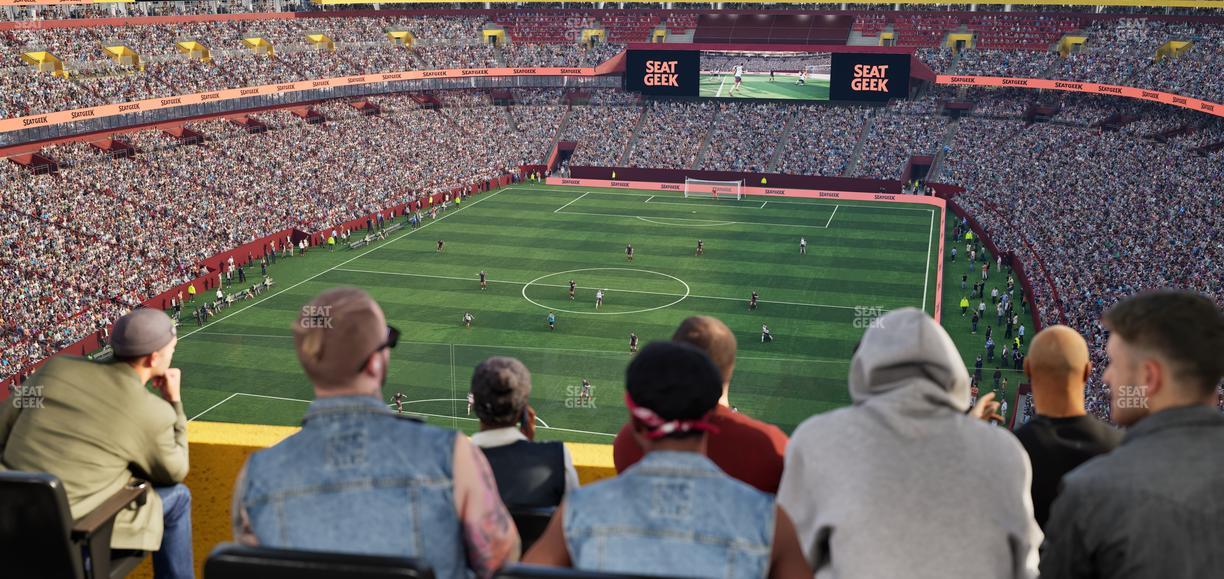 Northwest Stadium - Section Loge Suite East 402 Seat View