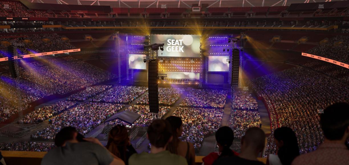 Northwest Stadium - Section Loge Suite East 402 Seat View