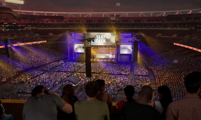 Northwest Stadium - Section Loge Suite East 402 Seat View