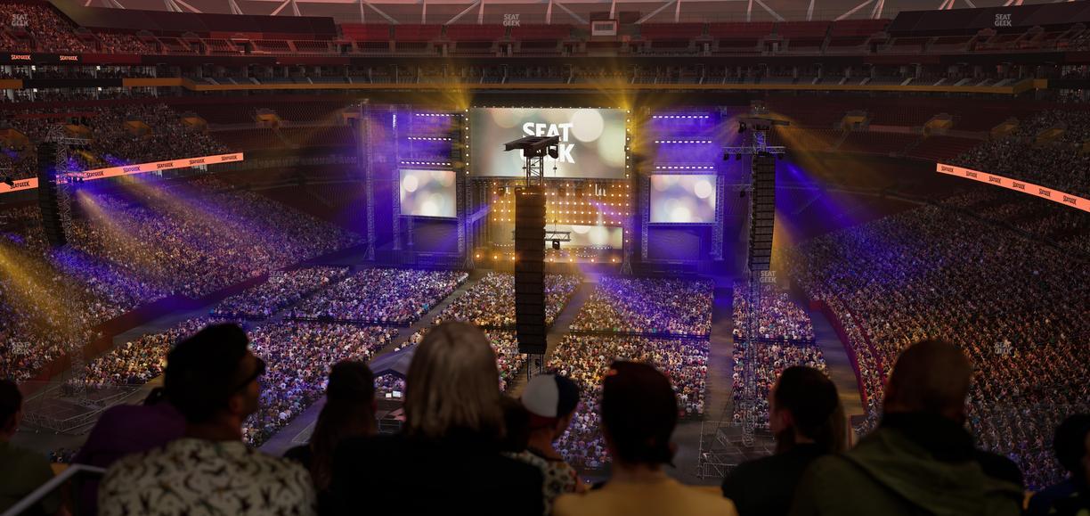 Northwest Stadium - Section Loge Suite East 403 Seat View