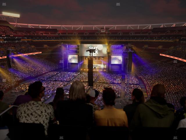 Northwest Stadium - Section Loge Suite East 403 Seat View