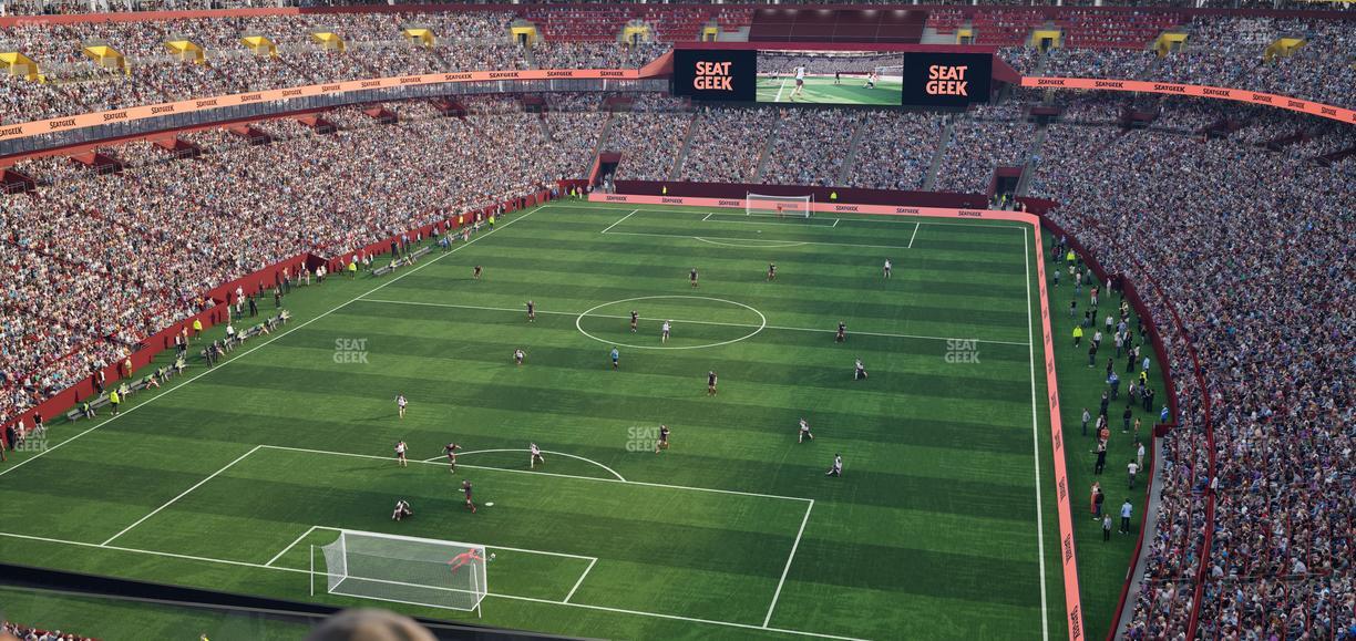 Northwest Stadium - Section Loge Suite East 403 Seat View