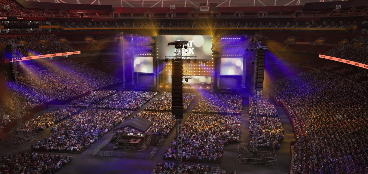 Northwest Stadium - Section Loge Suite East 403 Seat View