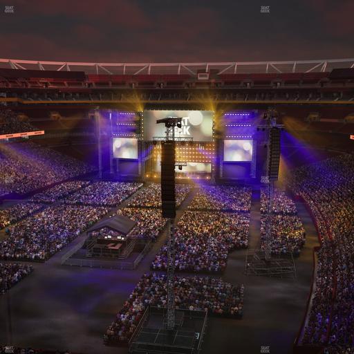 Northwest Stadium - Section Loge Suite East 403 Seat View