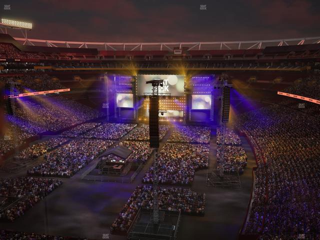 Northwest Stadium - Section Loge Suite East 403 Seat View