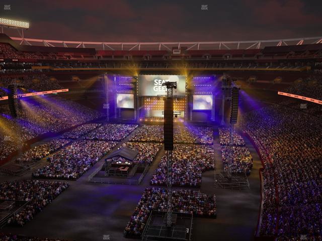 Northwest Stadium - Section Loge Suite East 404 Seat View