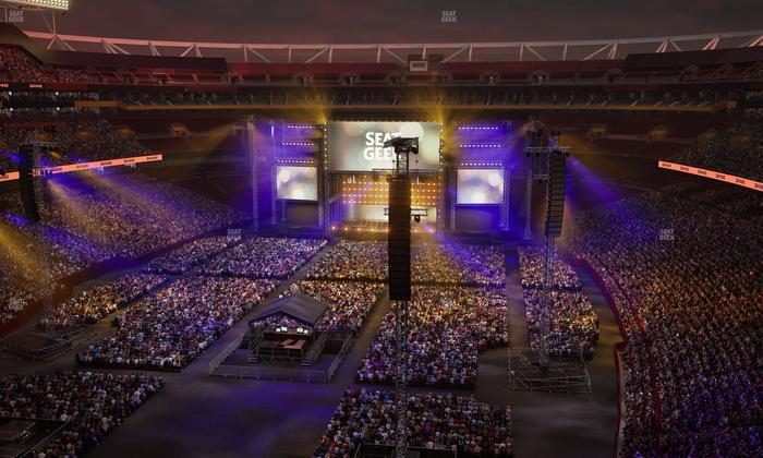 Northwest Stadium - Section Loge Suite East 404 Seat View