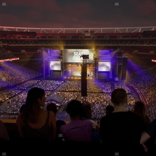 Northwest Stadium - Section Loge Suite East 404 Seat View