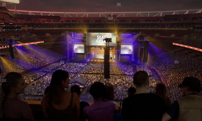 Northwest Stadium - Section Loge Suite East 404 Seat View