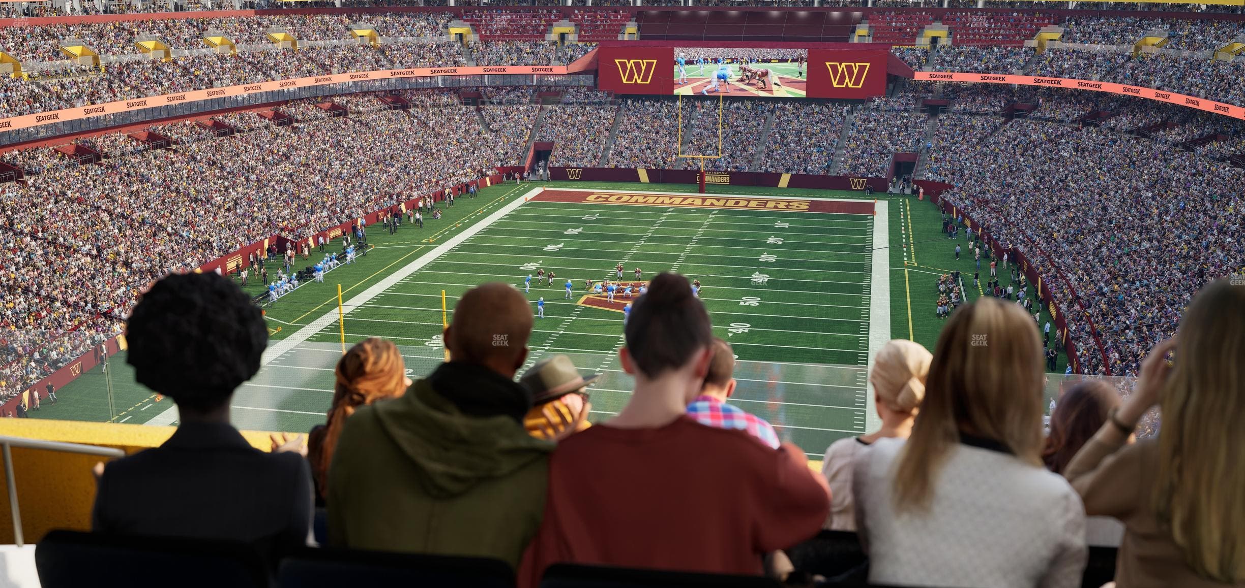 Northwest Stadium - Section Loge Suite East 404 Seat View