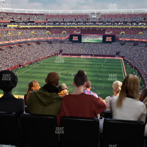 Northwest Stadium - Section Loge Suite East 404 Seat View