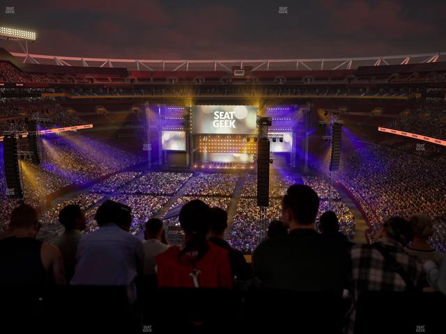 Northwest Stadium - Section Loge Suite East 405 Seat View