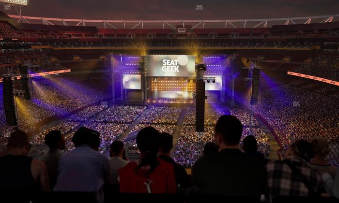 Northwest Stadium - Section Loge Suite East 405 Seat View