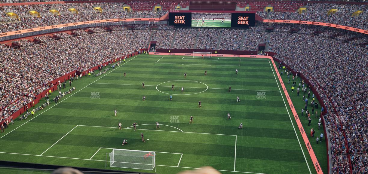 Northwest Stadium - Section Loge Suite East 405 Seat View